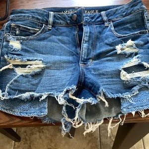 American eagle cut off shorts